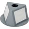 Global Industrial Inventory Control Cone W/ Dry Erase Decals, 10L x 10W x 5H, Gray B1845747 - alternate 1